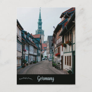 Een gezicht op Wolfenbuttel Duitsland Briefkaart