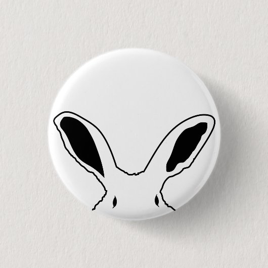 EEN GEZICHT RONDE BUTTON 3,2 CM (Voorkant)