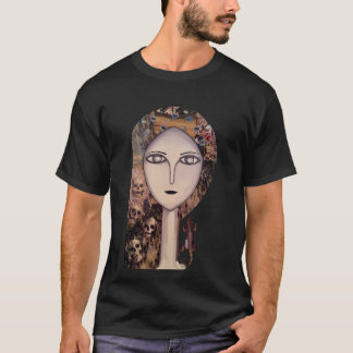Een gezicht tussen werelden t-shirt
