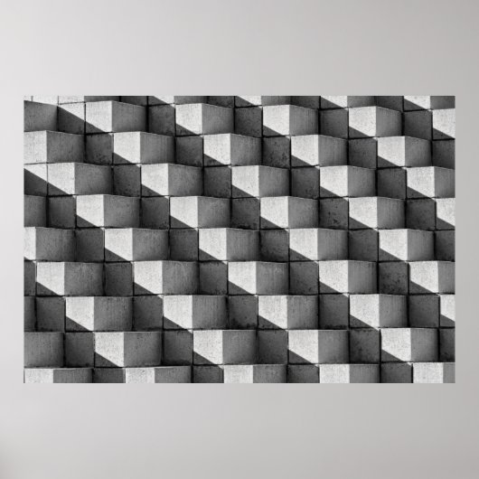 Een gezicht van de vierzijdige piramide in de poster (Voorkant)