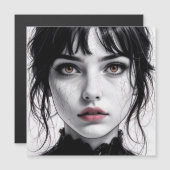 Een gezichtsopname van porselein met gebarsten zie (Voorkant / Achterkant)