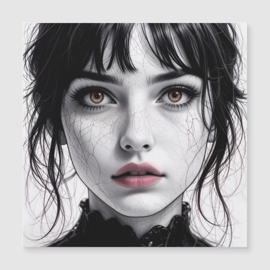 Een gezichtsopname van porselein met gebarsten zie (Voorkant)