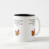 Een gezond persoon tweekleurige koffiemok (Voorkant rechts)