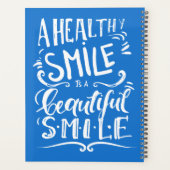 Een gezonde glimlach is een mooie glimlach planner (Achterkant)