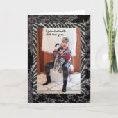 Een gezondheidsclub aansluiten betekent echt daarh kaart (Voorkant)