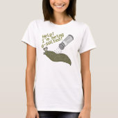 Een gezouten Slug Pun Funny Animal Jokes T-shirt (Voorkant)