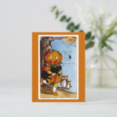 Een Ghost liep achter Yoo-oo-oo aan. Briefkaart (Staand voorkant)