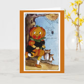 Een Ghost liep achter Yoo-oo-oo aan. Kaart (Gele Bloem)