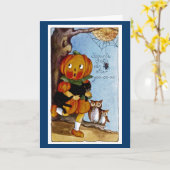 Een Ghost liep achter Yoo-oo-oo aan. Kaart (Gele Bloem)