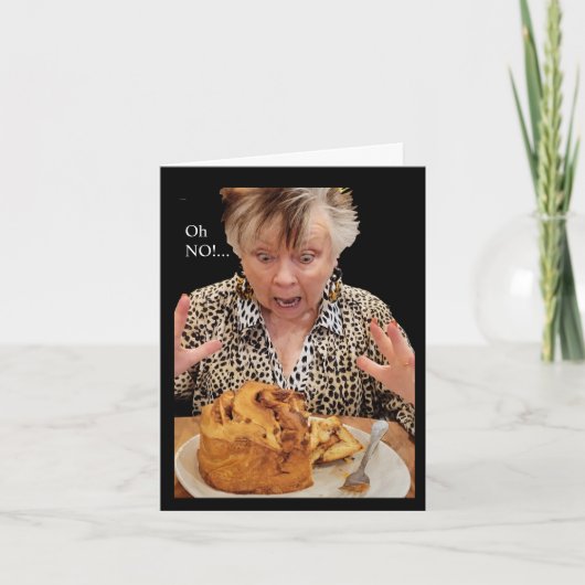 Een GIANT Kaneel Roll Kaart (Voorkant)