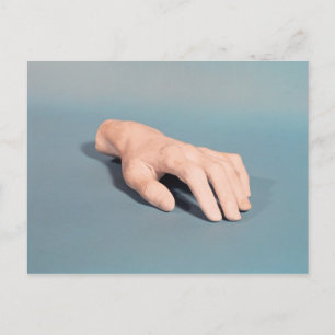 Een gietvorm van de hand van Frederic Chopin Briefkaart