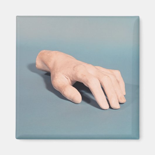 Een gietvorm van de hand van Frederic Chopin Magneet (Voorkant)