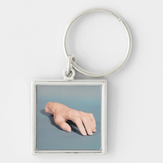 Een gietvorm van de hand van Frederic Chopin Sleutelhanger (Voorkant)