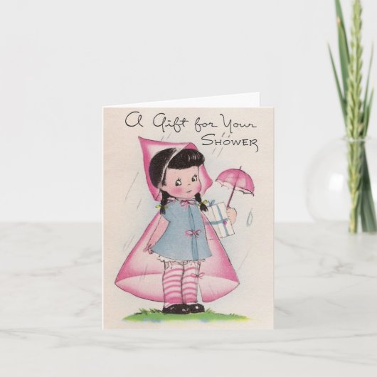 Een gift voor uw Douche Kaart (Voorkant)