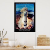 Eén gigantisch leder voor de mensheid poster (Keuken)