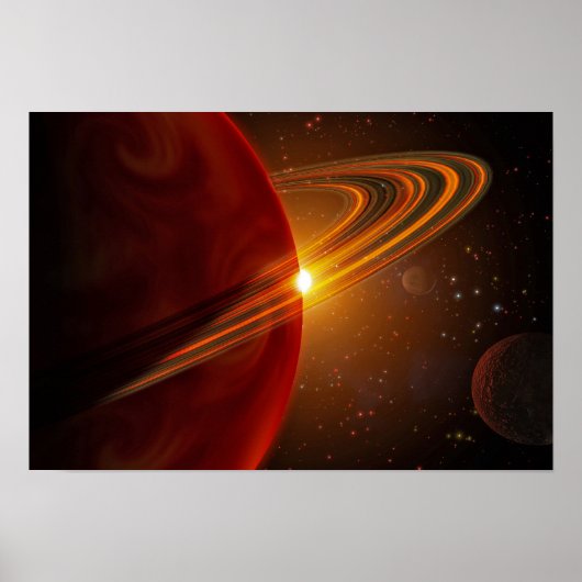 Een gigantische planeet rond de zonachtige ster 79 poster (Voorkant)