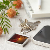 Een gigantische planeet rond de zonachtige ster 79 sleutelhanger (Zijkant)