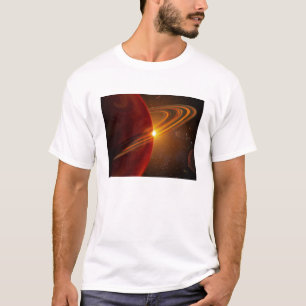 Een gigantische planeet rond de zonachtige ster 79 t-shirt