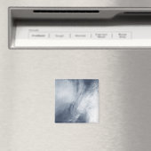 Een gigantische wolk zwaait boven het zee magneet (Insitu (Vaatwasser))