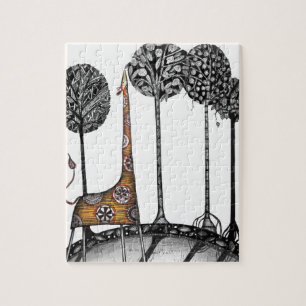 Een giraffe genaamd Kennett Legpuzzel