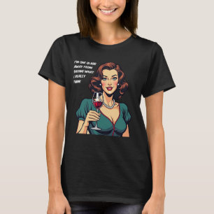 Een glaasje uit het T-shirt Spreken van mijn geest