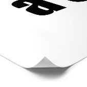 Een glad zee heeft nooit een bekwame zeeman gemaak poster (Hoek)