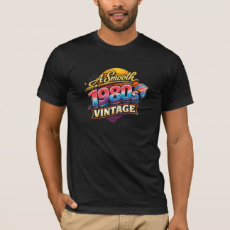 Een gladde vintage T-shirt uit de jaren 80
