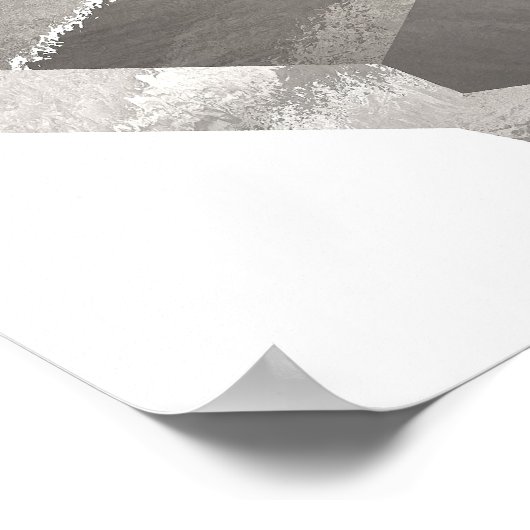 Een glas groen water poster (Hoek)