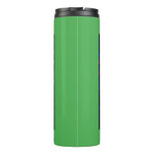 Een Glas in lood kerstrendier Thermosbeker (Achterkant)