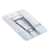 Een glas mousserend magneet (Rechterzijde)