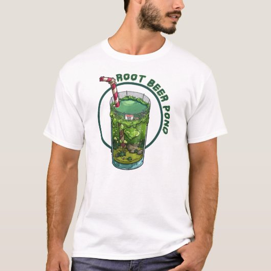 Een Glas Root Beer Vijver T-shirt (Voorkant)