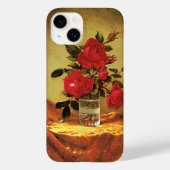 Een glas rozen, fijne kunst, Case-Mate iPhone case (Achterkant)