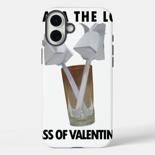 Een glas valentijn vrede. Case-Mate iPhone case (Achterkant)