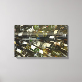 Een glas wijn canvas afdruk