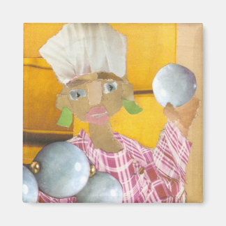 Een glazen bal? magneet