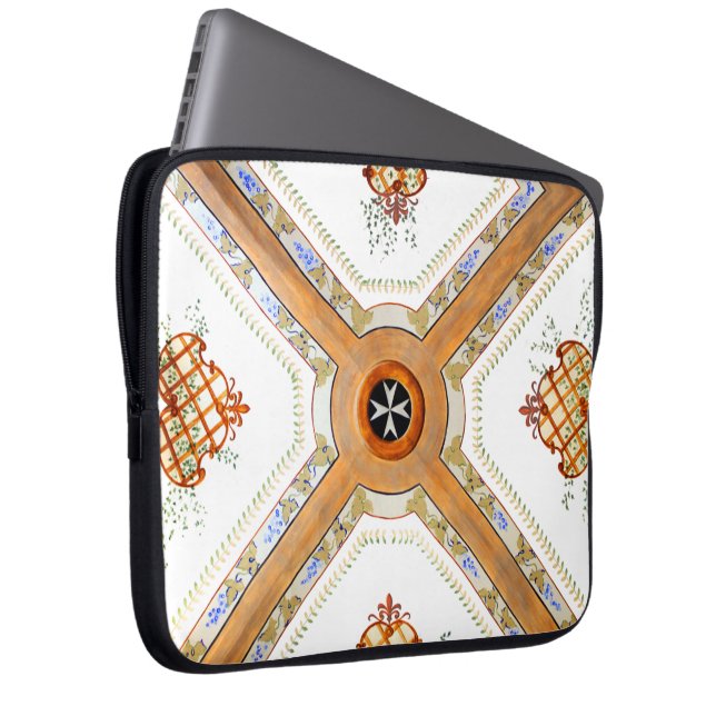 Een glazen plafond laptop sleeve (Voorkant Rechts)