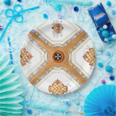 Een glazen plafond. papieren bordje (Feest)