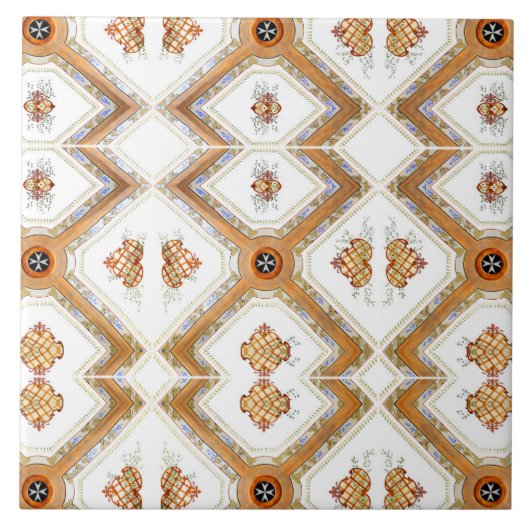 Een glazen plafond tegeltje (Voorkant)