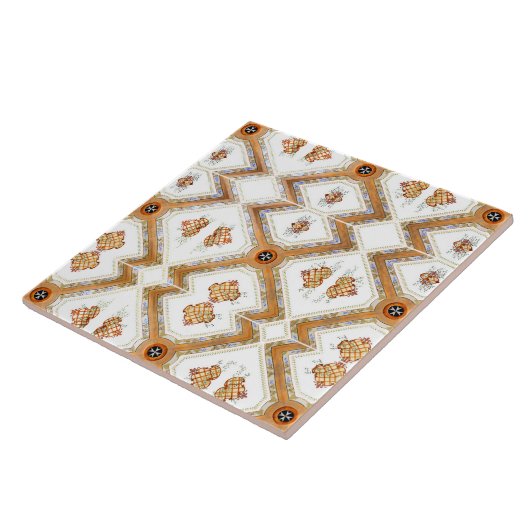 Een glazen plafond tegeltje (Zijkant)