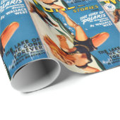 Een gletsjer afslaan cadeaupapier (Rol Hoek)