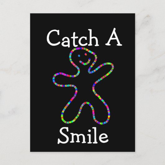 Een glimlach Briefkaart (Voorkant)