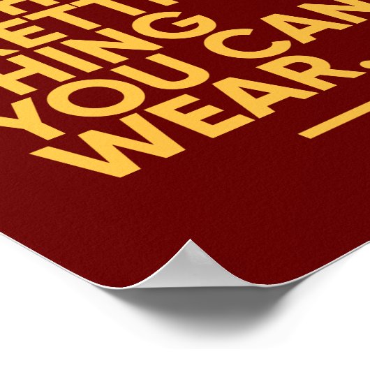 Een glimlach is het ding | INSPIREREND Poster (Hoek)