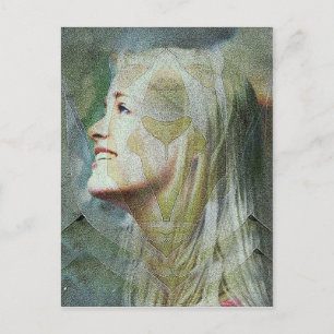 Een glimlach kan de wereld veranderen briefkaart