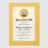 Een glimlach met open mond (Voorkant)