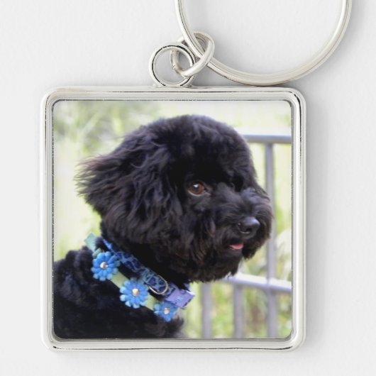 Een glimlach op je manier verzenden sleutelhanger (Voorkant)