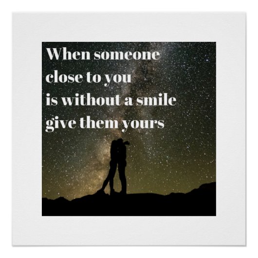 Een glimlach perfect poster (Voorkant)