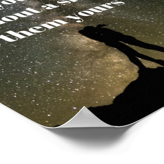 Een glimlach poster (Hoek)