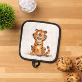 Een glimlach Tijger Pannenlap (Top down)