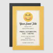 Een glimlachend gezicht met glimlende ogen (Voorkant / Achterkant)