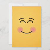 Een glimlachend gezicht met glimlende ogen kaart (Voorkant)